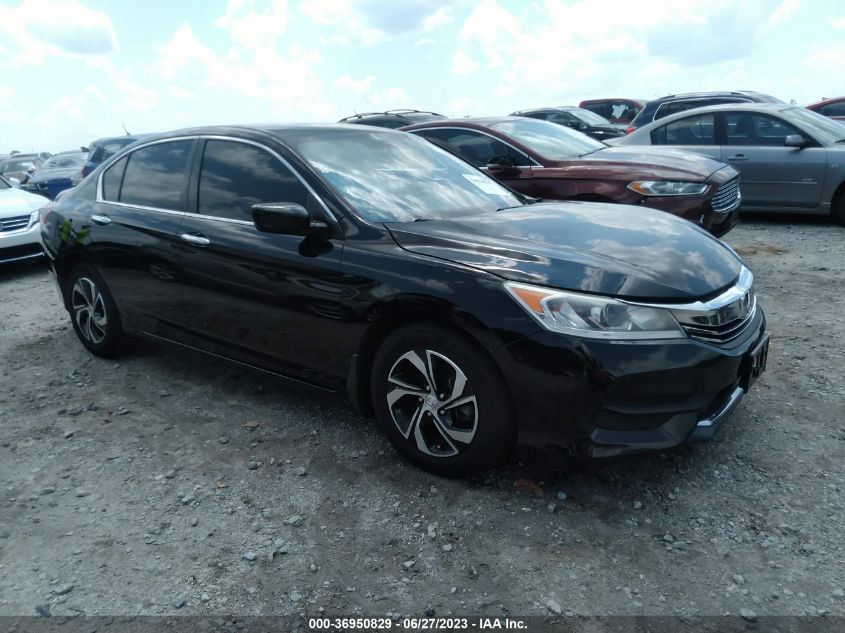 2017 HONDA ACCORD SEDAN LX - 1HGCR2F3XHA003575