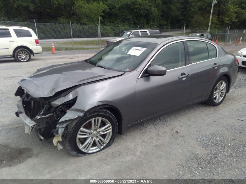 2013 INFINITI G37 SEDAN X - JN1CV6AR2DM758955