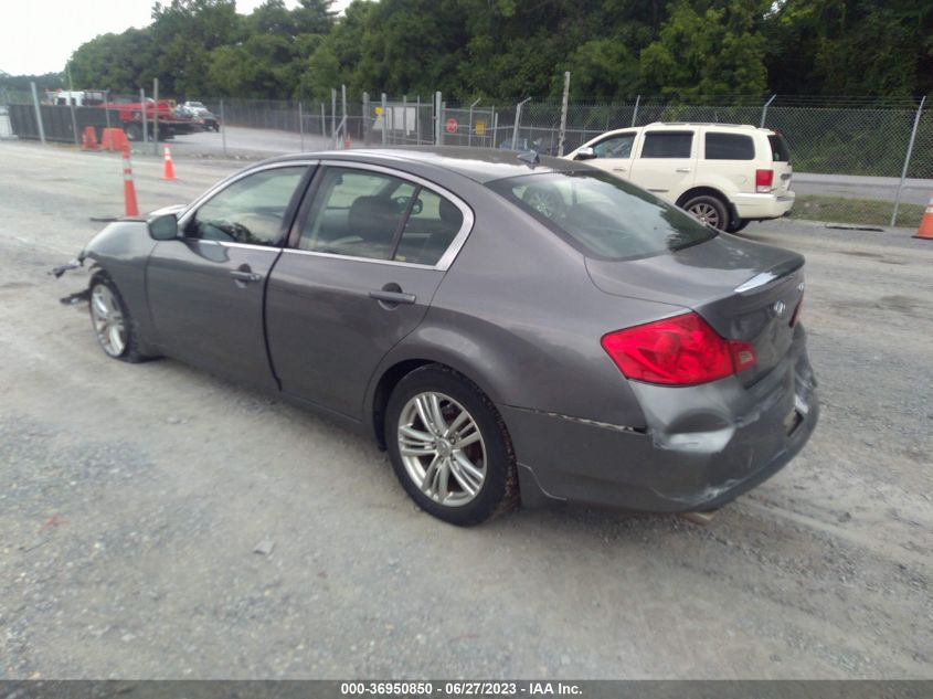 2013 INFINITI G37 SEDAN X - JN1CV6AR2DM758955