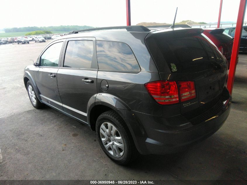 2020 DODGE JOURNEY SE - 3C4PDCAB8LT259623