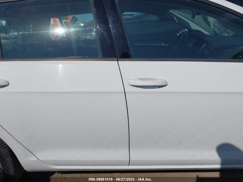 2015 VOLKSWAGEN GOLF TDI SE - 3VW2A7AU2FM014758