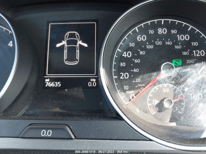 2015 VOLKSWAGEN GOLF TDI SE - 3VW2A7AU2FM014758