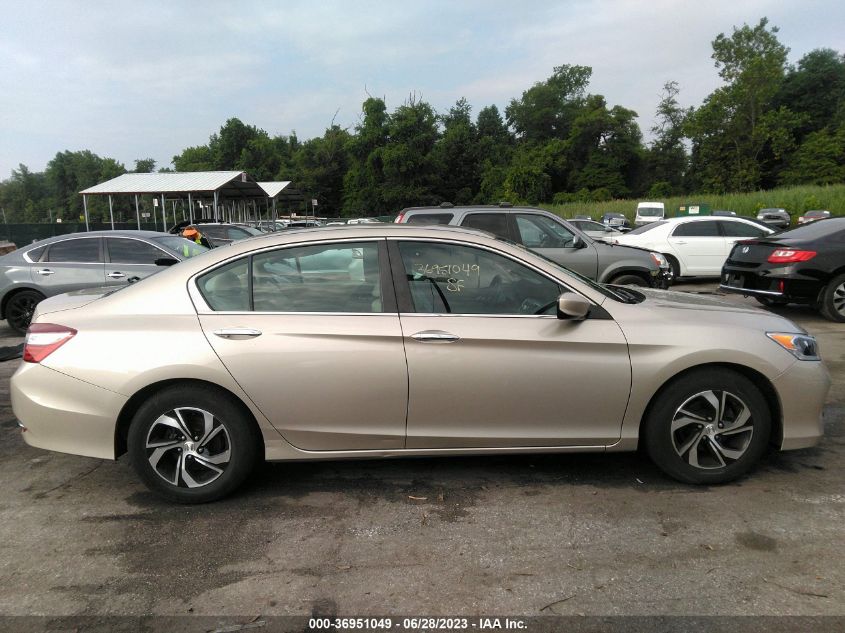 2016 HONDA ACCORD LX - 1HGCR2F35GA061382