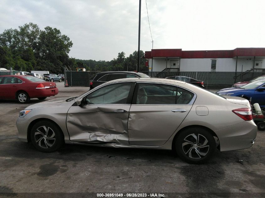 2016 HONDA ACCORD LX - 1HGCR2F35GA061382