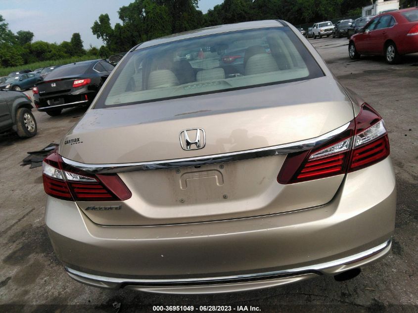 2016 HONDA ACCORD LX - 1HGCR2F35GA061382