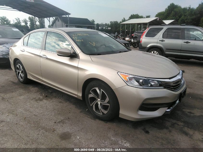 2016 HONDA ACCORD LX - 1HGCR2F35GA061382