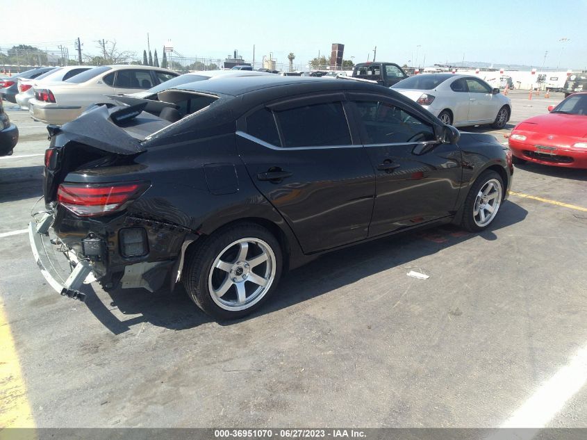 VIN 3N1AB8BV5NY282822 2022 NISSAN SENTRA no.4