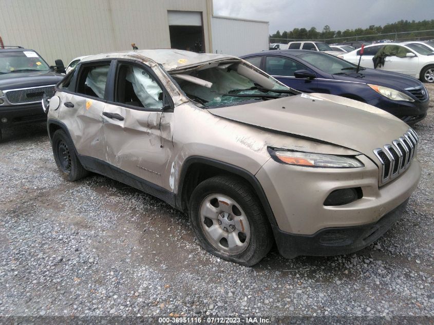 2014 JEEP CHEROKEE SPORT - 1C4PJLAB0EW208476