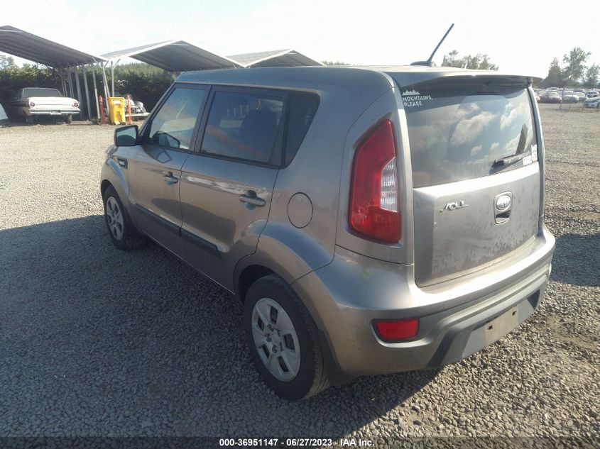 2013 KIA SOUL BASE - KNDJT2A5XD7623723