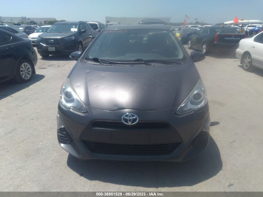 2016 TOYOTA PRIUS C ONE/TWO/THREE/FOUR - JTDKDTB36G1132948