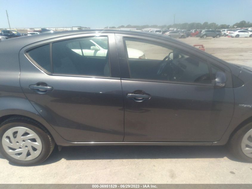 2016 TOYOTA PRIUS C ONE/TWO/THREE/FOUR - JTDKDTB36G1132948