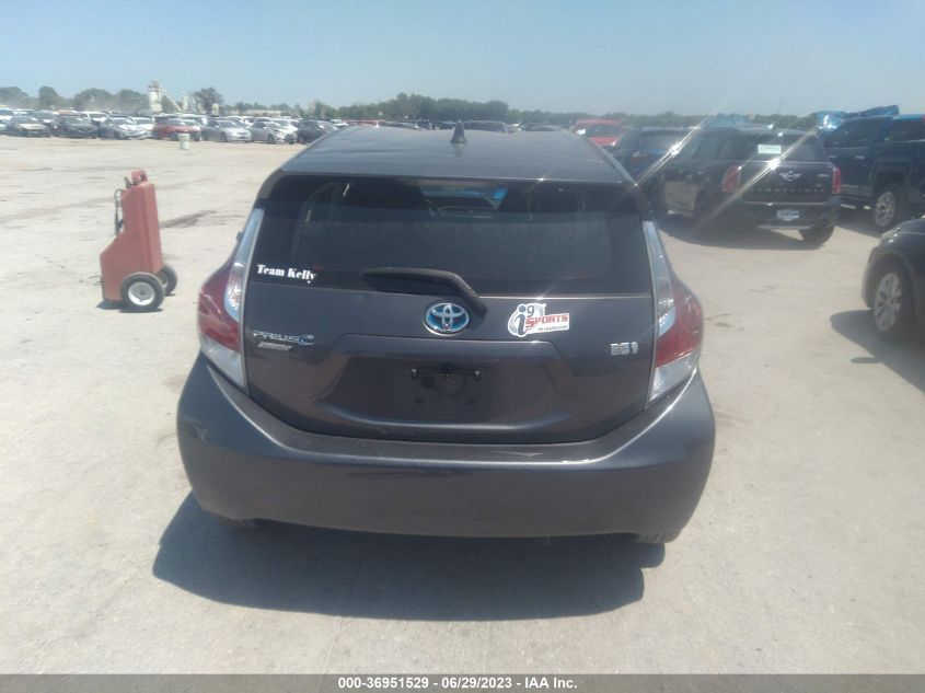 2016 TOYOTA PRIUS C ONE/TWO/THREE/FOUR - JTDKDTB36G1132948