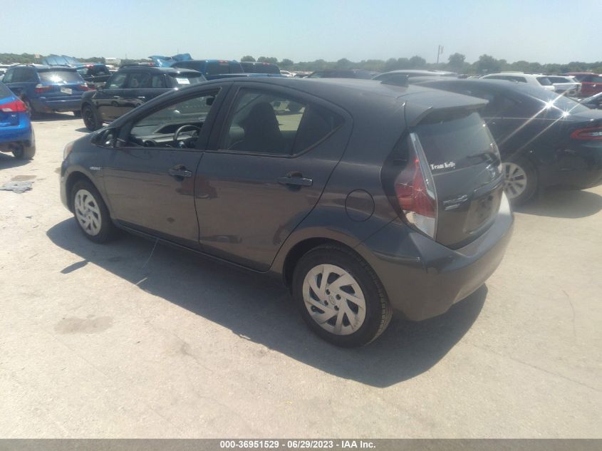 2016 TOYOTA PRIUS C ONE/TWO/THREE/FOUR - JTDKDTB36G1132948