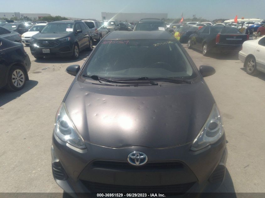 2016 TOYOTA PRIUS C ONE/TWO/THREE/FOUR - JTDKDTB36G1132948