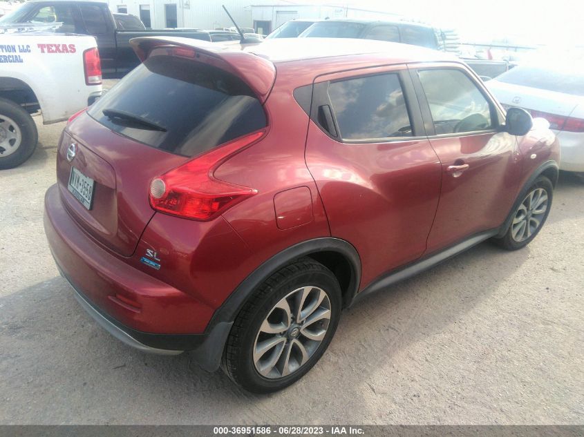 2013 NISSAN JUKE SL - JN8AF5MR0DT213080