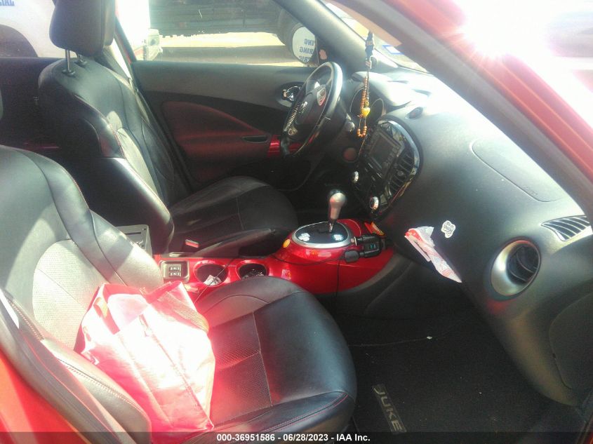2013 NISSAN JUKE SL - JN8AF5MR0DT213080