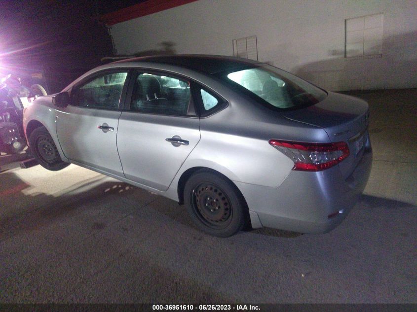 2014 NISSAN SENTRA S/FE+ S/SV/FE+ SV/SR/SL - 1N4AB7AP5EN852766