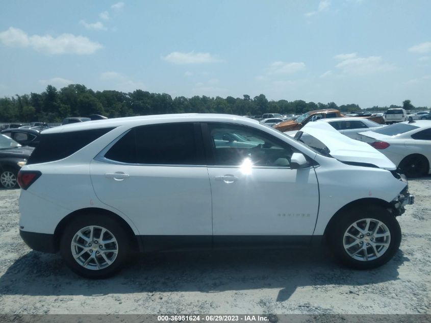2022 CHEVROLET EQUINOX LT - 2GNAXTEV1N6107179