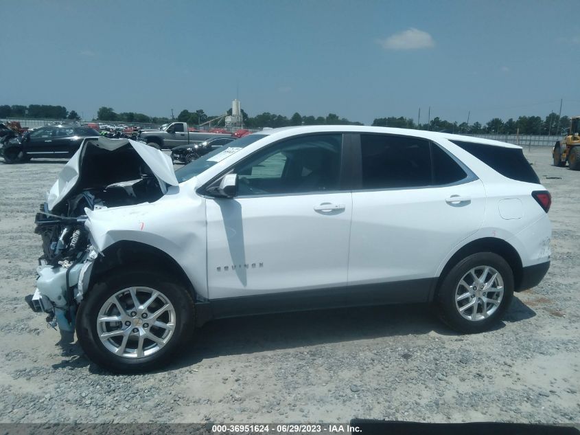 2022 CHEVROLET EQUINOX LT - 2GNAXTEV1N6107179