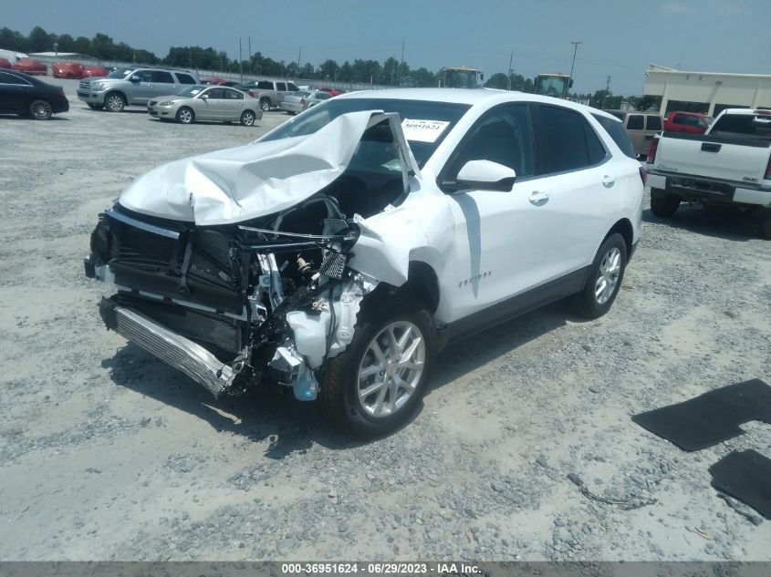 2022 CHEVROLET EQUINOX LT - 2GNAXTEV1N6107179