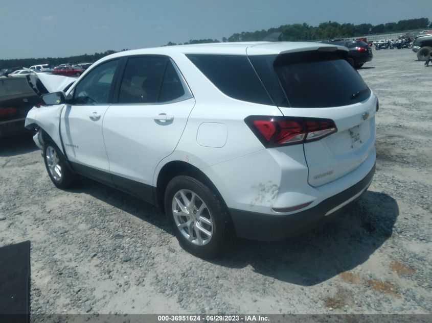 2022 CHEVROLET EQUINOX LT - 2GNAXTEV1N6107179