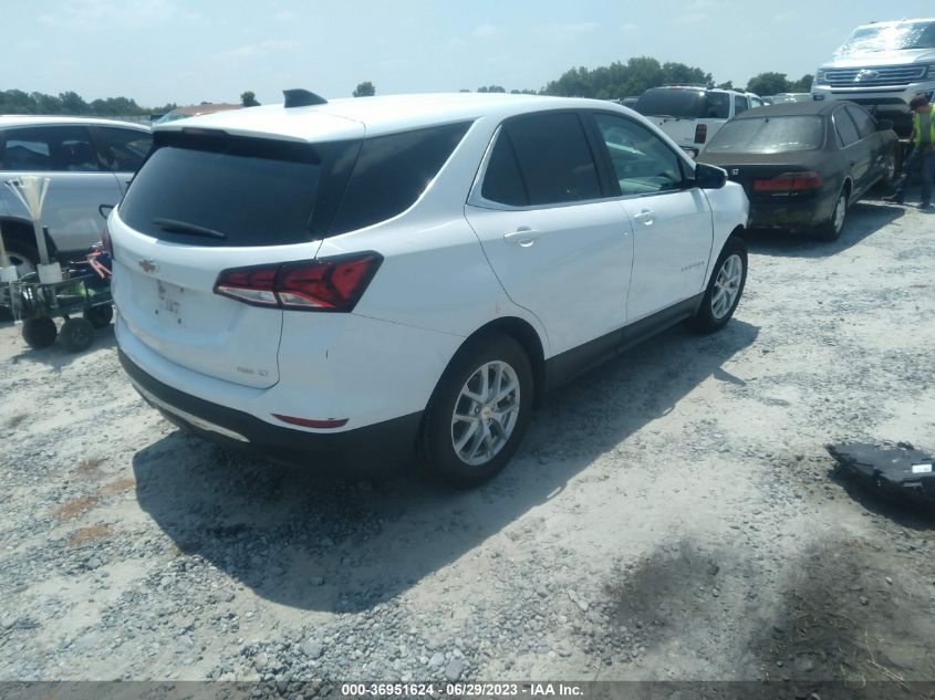 2022 CHEVROLET EQUINOX LT - 2GNAXTEV1N6107179
