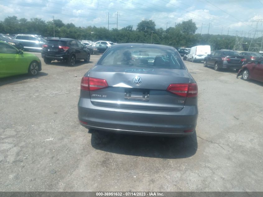 2015 VOLKSWAGEN JETTA SEDAN 1.8T SE - 3VWD17AJ2FM268985