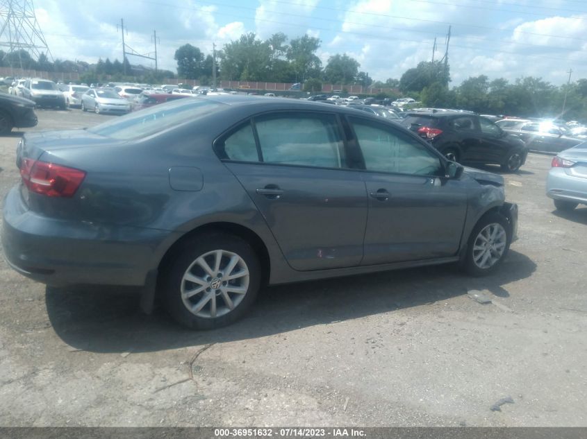 2015 VOLKSWAGEN JETTA SEDAN 1.8T SE - 3VWD17AJ2FM268985