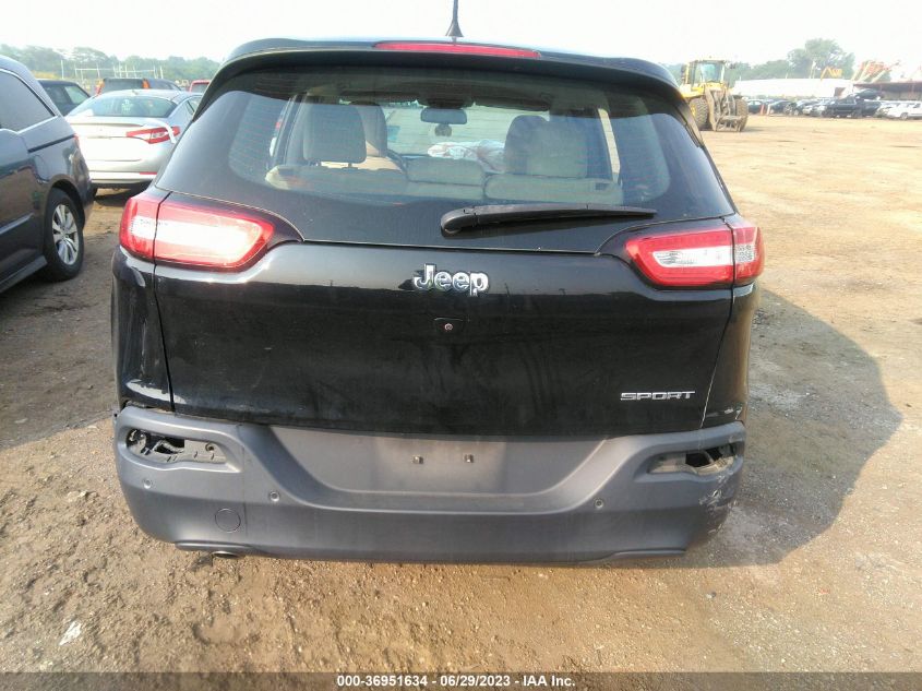 2017 JEEP CHEROKEE SPORT - 1C4PJLAB5HW616718