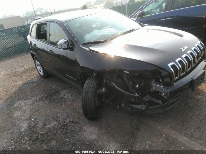 2017 JEEP CHEROKEE SPORT - 1C4PJLAB5HW616718
