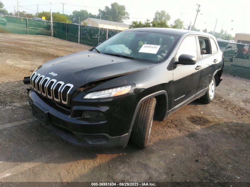 2017 JEEP CHEROKEE SPORT - 1C4PJLAB5HW616718