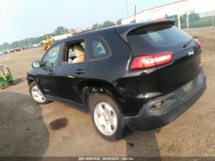 2017 JEEP CHEROKEE SPORT - 1C4PJLAB5HW616718
