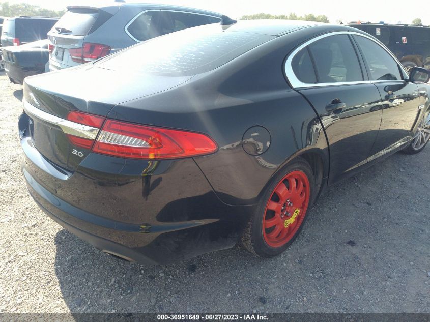 2013 JAGUAR XF V6 RWD - SAJWA0E73D8S71804