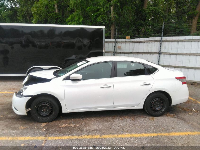 2014 NISSAN SENTRA S/FE+ S/SV/FE+ SV/SR/SL - 3N1AB7AP2EY245224