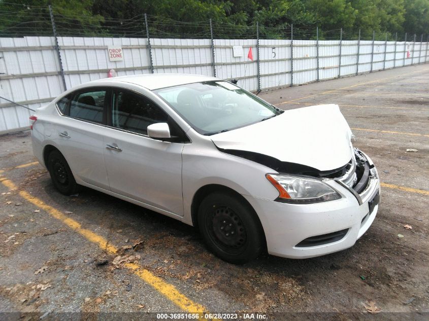 2014 NISSAN SENTRA S/FE+ S/SV/FE+ SV/SR/SL - 3N1AB7AP2EY245224