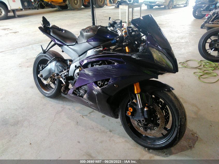 2007 YAMAHA YZFR6 L - JYARJ12E67A019770