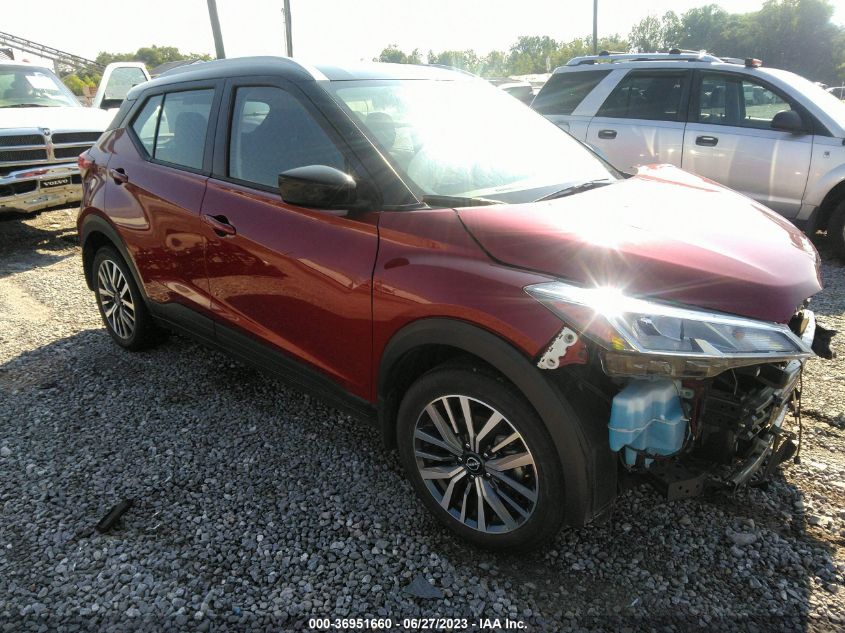 2022 NISSAN KICKS SV - 3N1CP5CV9NL498354