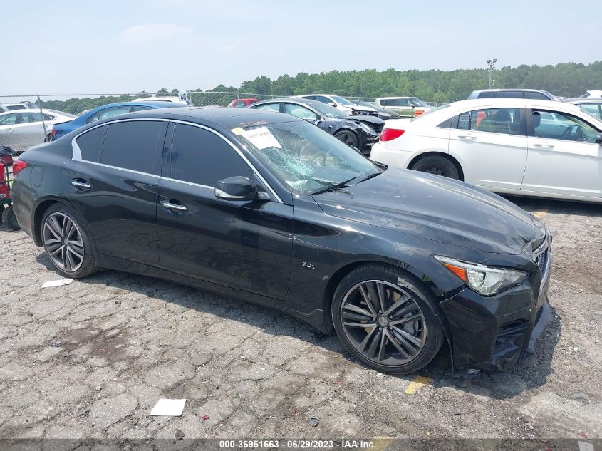 2017 INFINITI Q50 2.0T SPORT - JN1CV7AP7HM640426