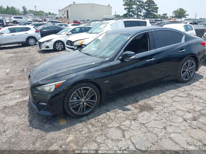 2017 INFINITI Q50 2.0T SPORT - JN1CV7AP7HM640426