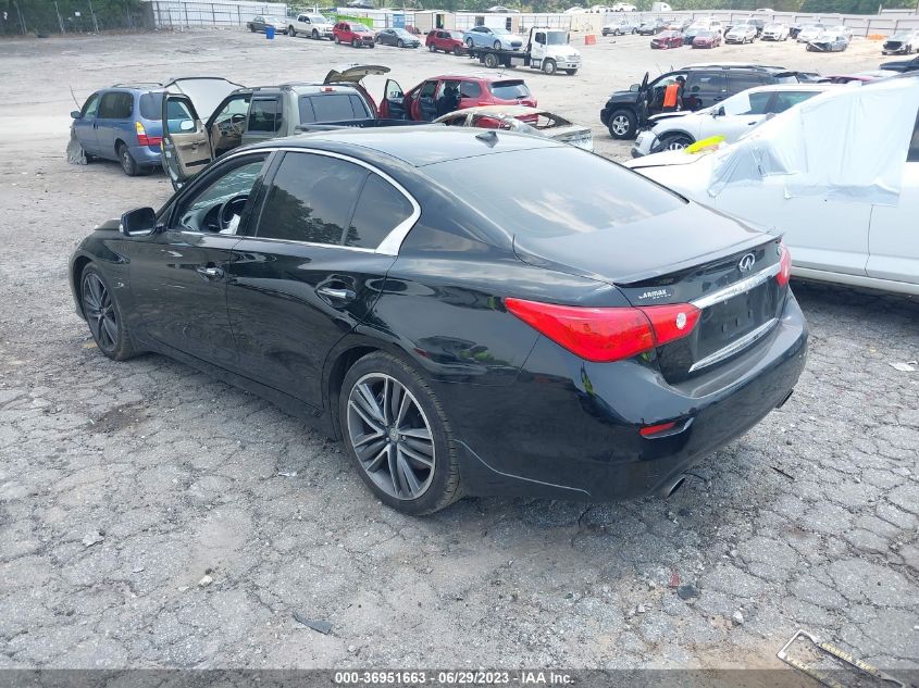 2017 INFINITI Q50 2.0T SPORT - JN1CV7AP7HM640426