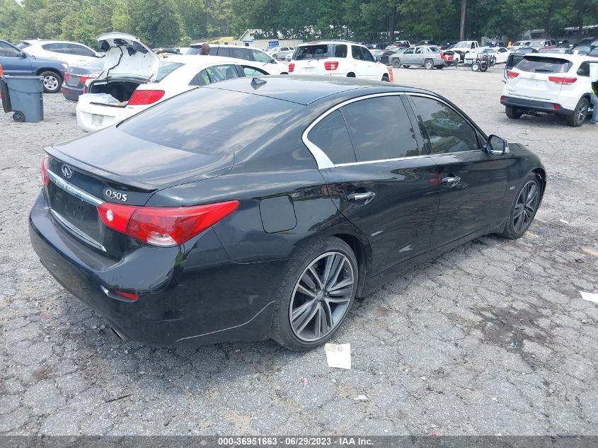 2017 INFINITI Q50 2.0T SPORT - JN1CV7AP7HM640426