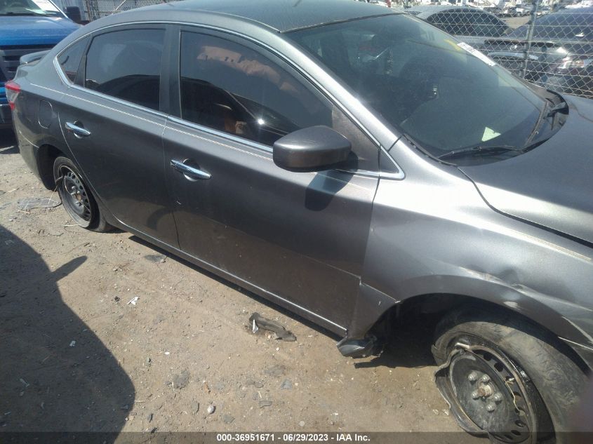2015 NISSAN SENTRA S - 3N1AB7AP3FY250949