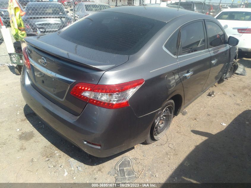 2015 NISSAN SENTRA S - 3N1AB7AP3FY250949