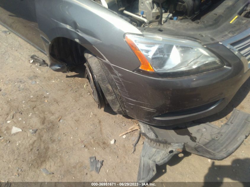 2015 NISSAN SENTRA S - 3N1AB7AP3FY250949