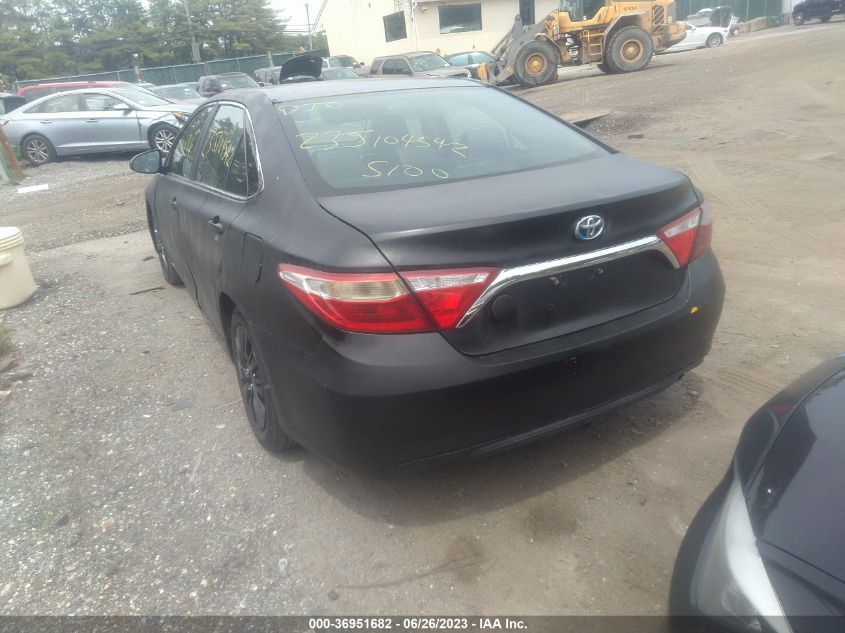 2015 TOYOTA CAMRY HYBRID LE/XLE/SE - 4T1BD1FK0FU151431