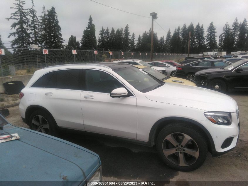 2018 MERCEDES-BENZ GLC 300 4MATIC - WDC0G4KB9JV090605