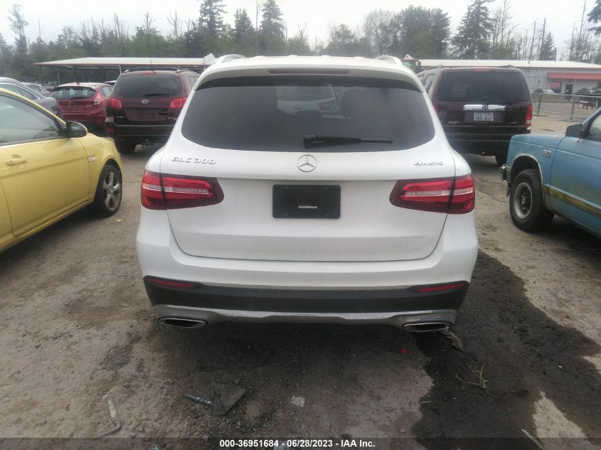 2018 MERCEDES-BENZ GLC 300 4MATIC - WDC0G4KB9JV090605