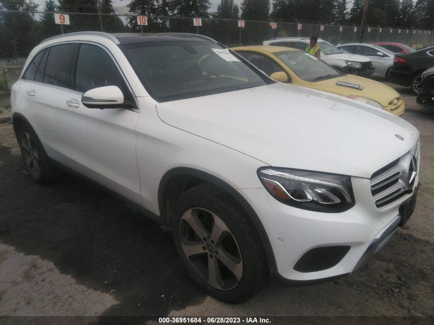 2018 MERCEDES-BENZ GLC 300 4MATIC - WDC0G4KB9JV090605