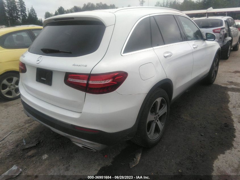2018 MERCEDES-BENZ GLC 300 4MATIC - WDC0G4KB9JV090605