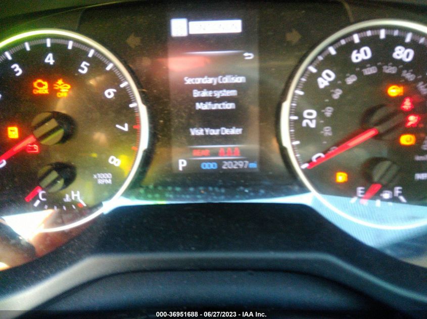 2022 TOYOTA RAV4 XLE PREMIUM - 2T3C1RFV8NC192001